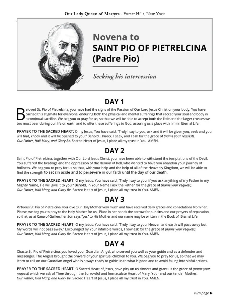 Padre-Pio-Novena | PDF