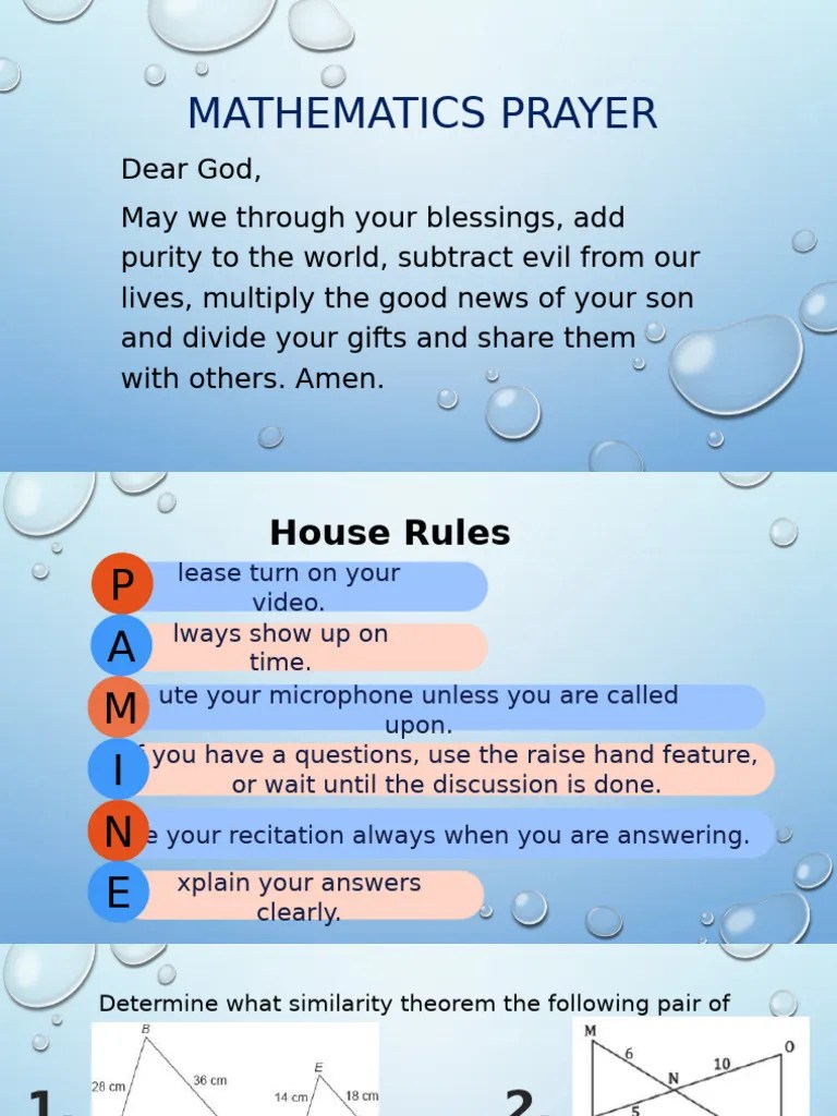 Lesson 6 - Pythagorean Theorem And Right Triangle Similarity 03.04.21 | PDF | Triangle Geometry ...