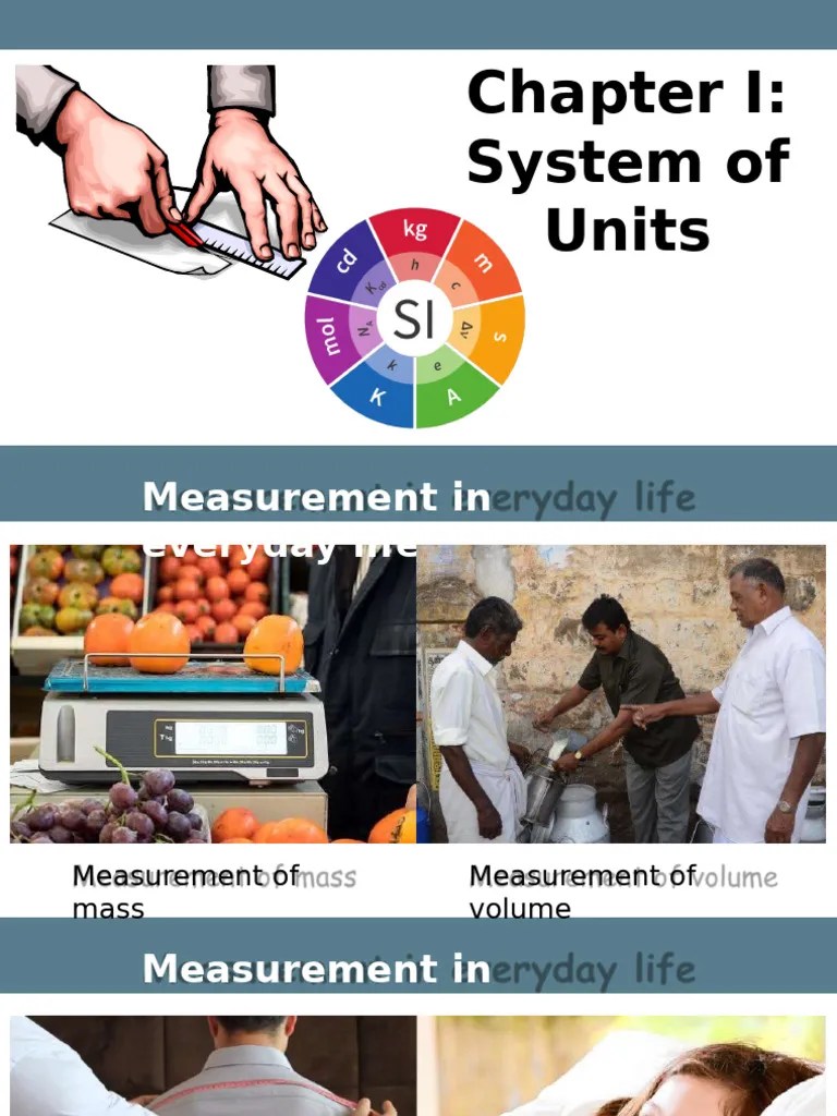Module 1 System Of Units | PDF | International System Of Units | Science & Mathematics