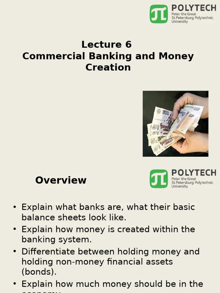 6 Banking - Money Creation | PDF