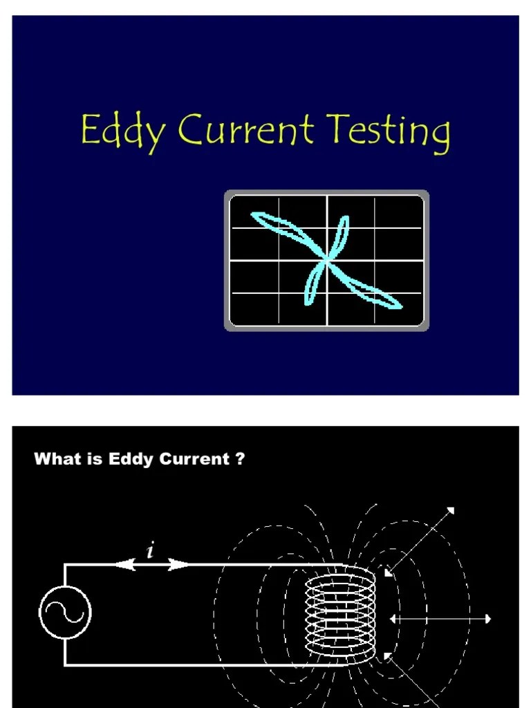 Eddy Current Test | PDF