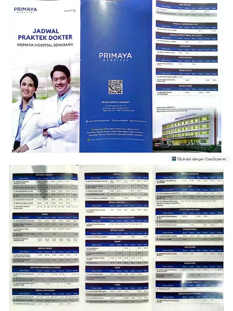 Jadwal Dokter Praktik Rs Primaya Pdf - City Photo Collection - Desktop Quality