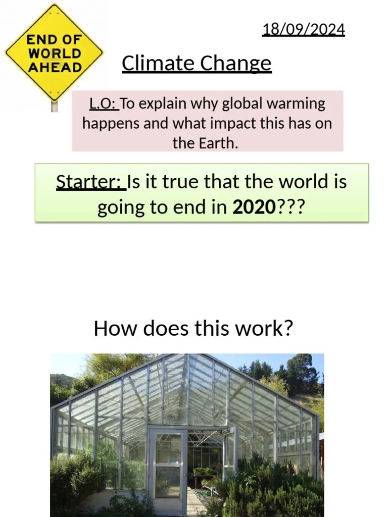 Climate Change | PDF