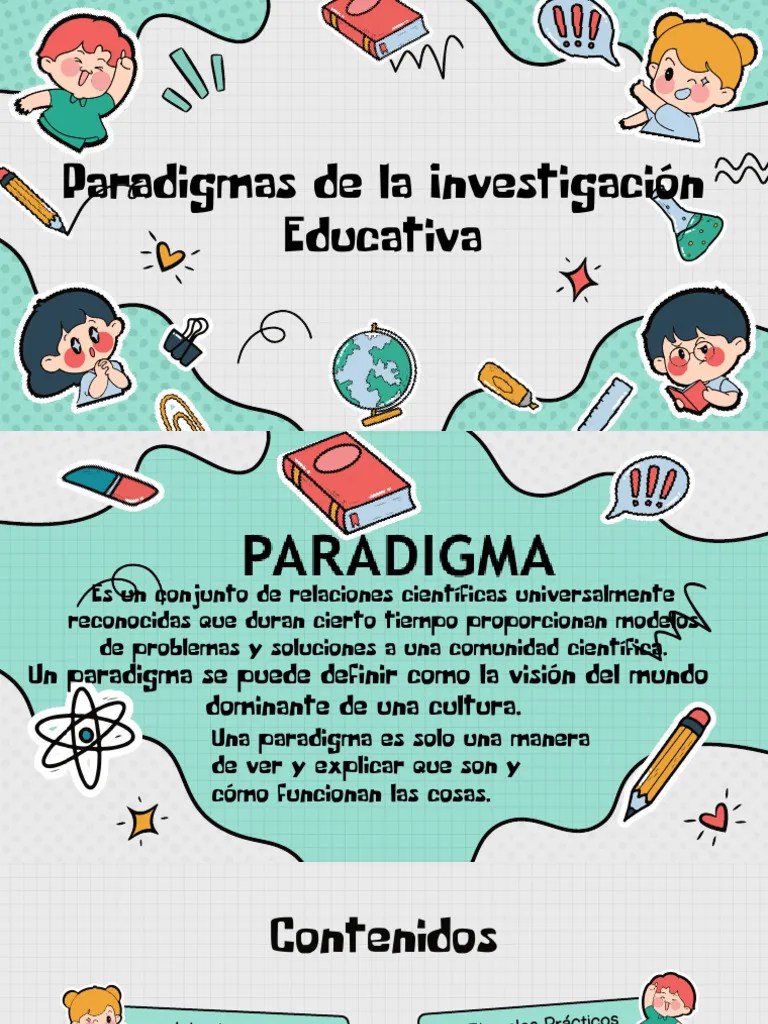 1.- PARADIGMAS DE LA INVESTIGACION EDUCATIVA | PDF