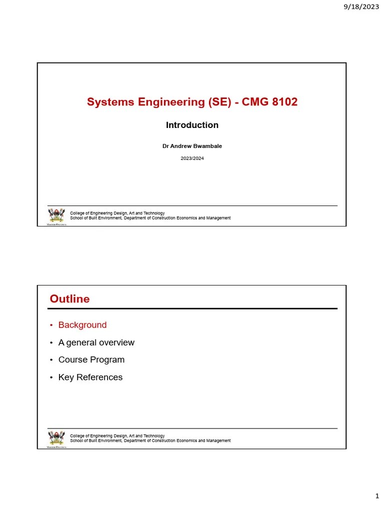Lecture 1 - Introdcution And Course Program | PDF
