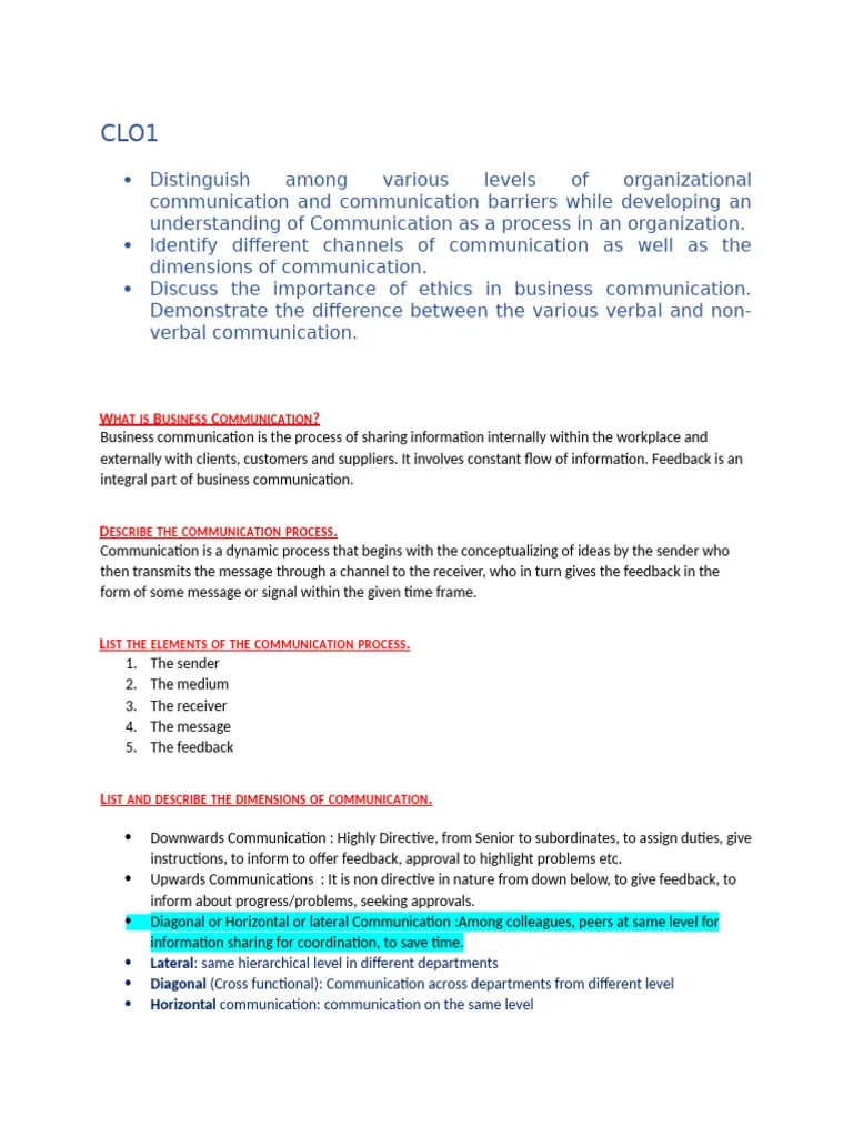 Business Communication | PDF | Communication | Career & Growth