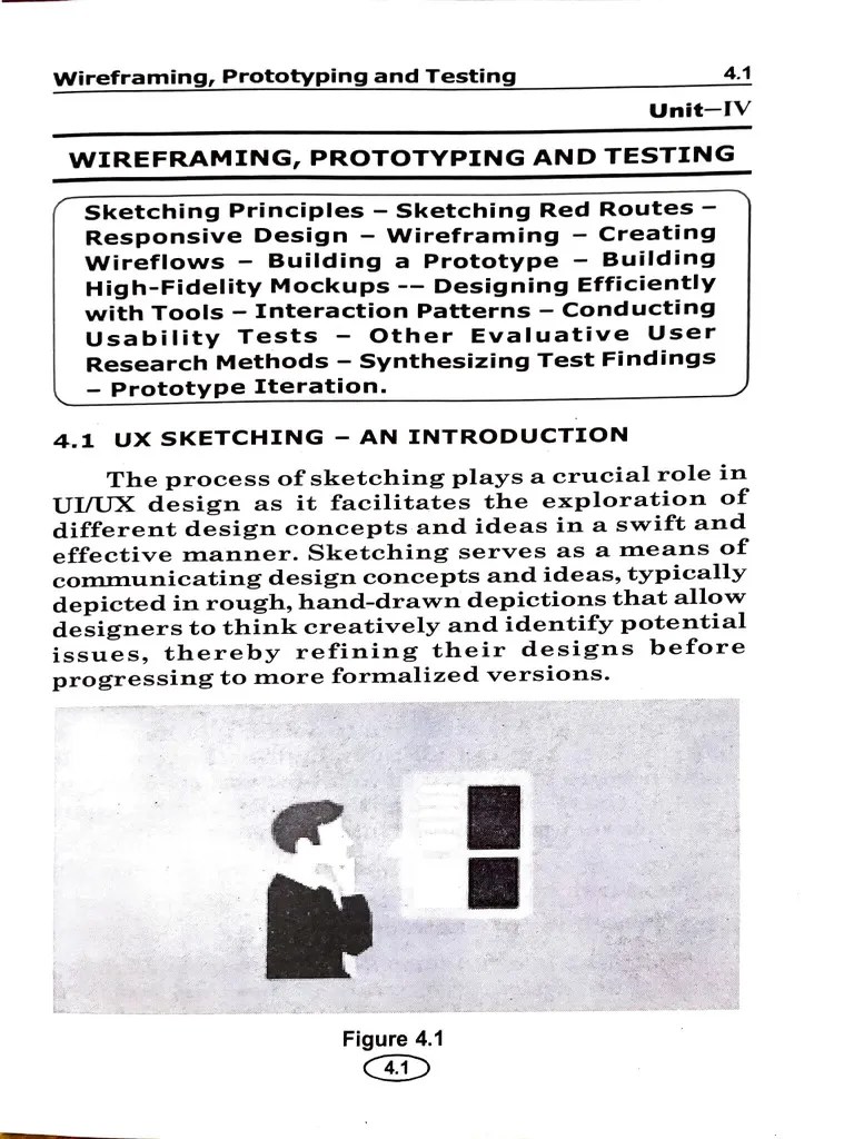 Ui And Ux Design Unit-4 Notes | PDF