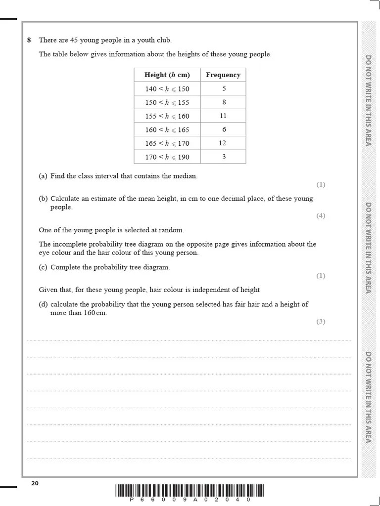 Histogram 2021 Jun P2 | PDF