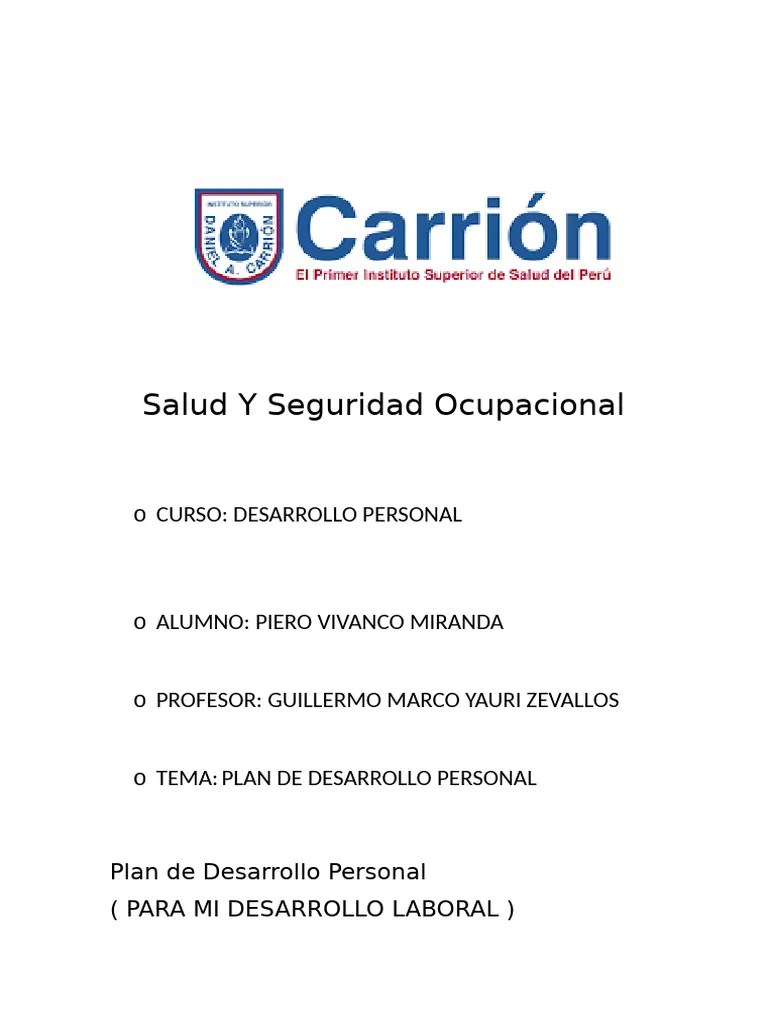 Salud Y Seguridad Ocupacional | PDF