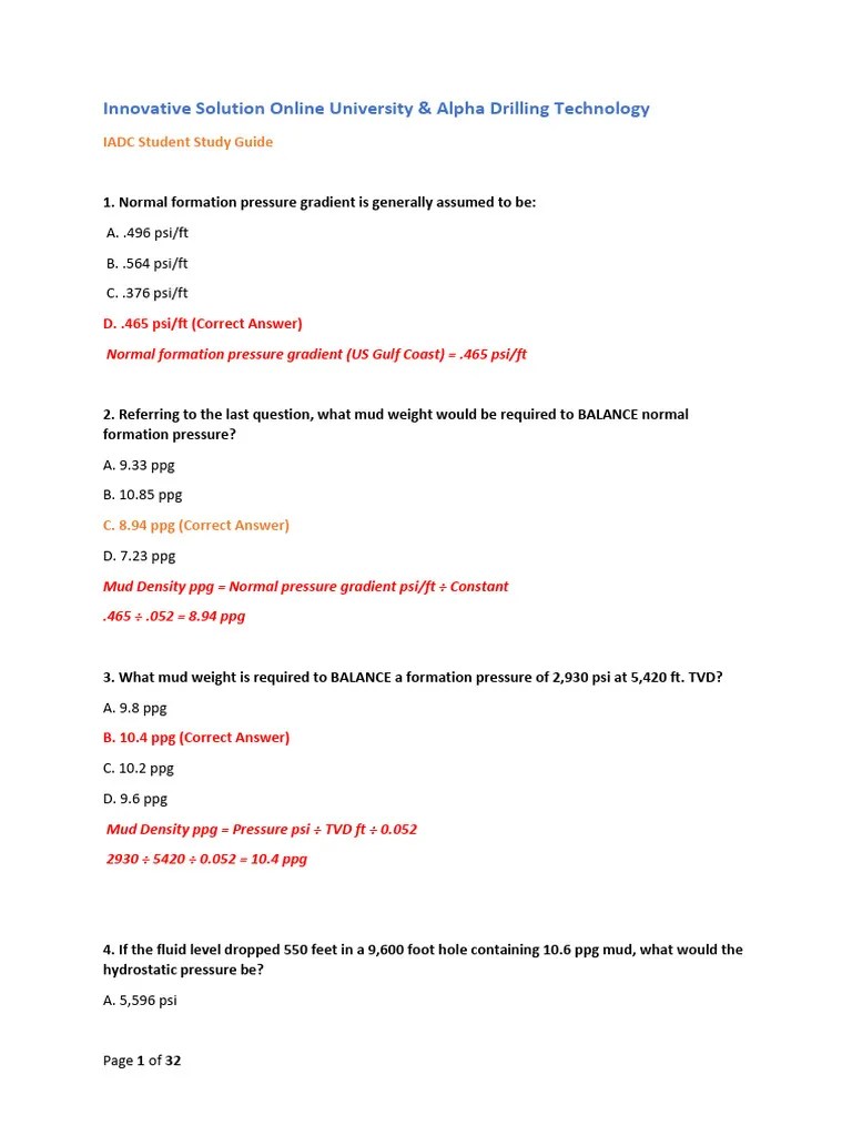 Student Study Guide | PDF