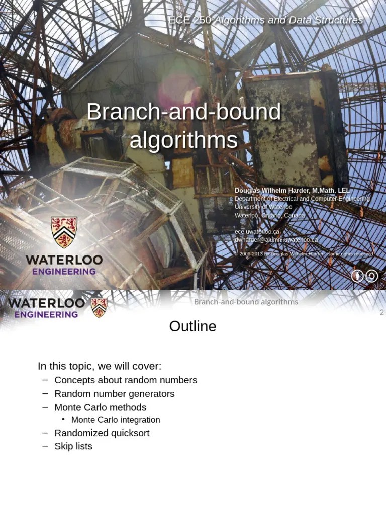 Anch And Bound - Algorithms | PDF