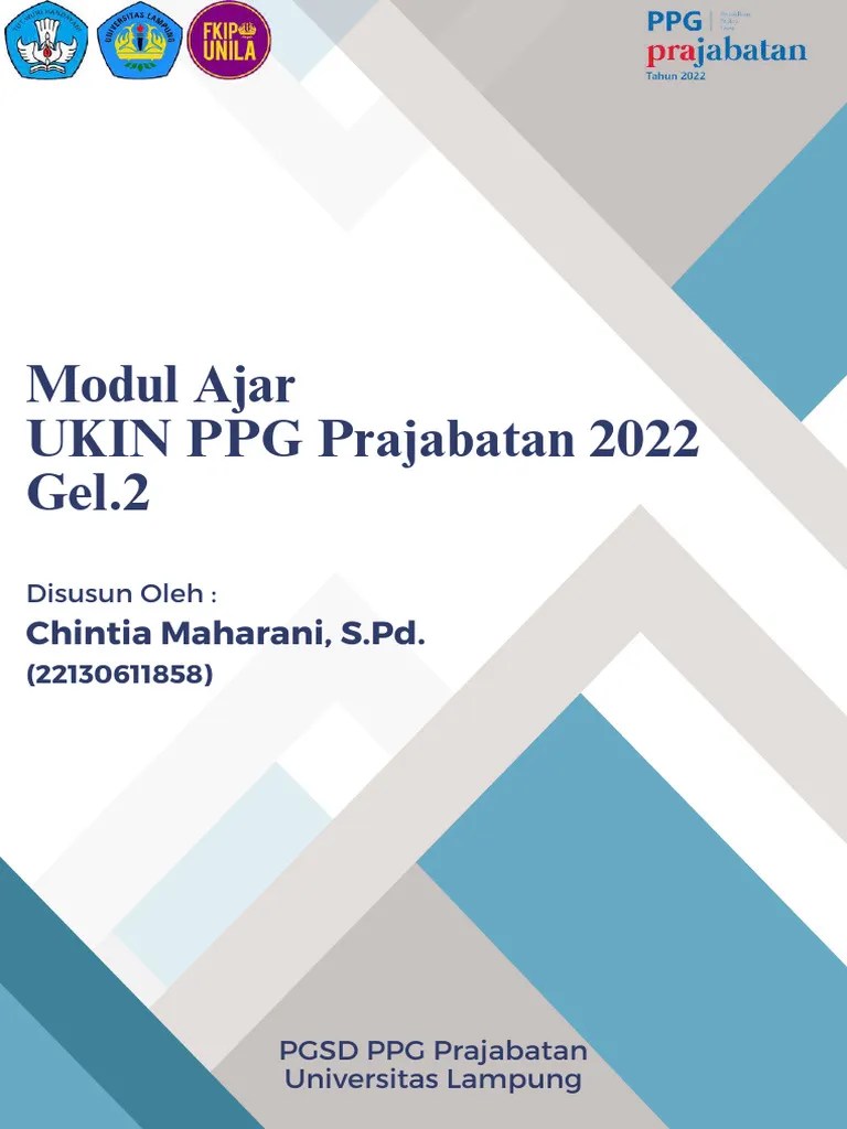 Contoh Modul Ajar Ukin UKPPG | PDF