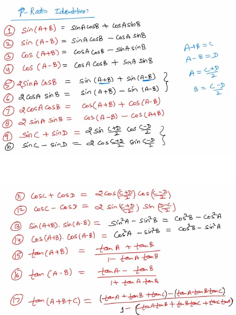 Trigonometric Identities | PDF