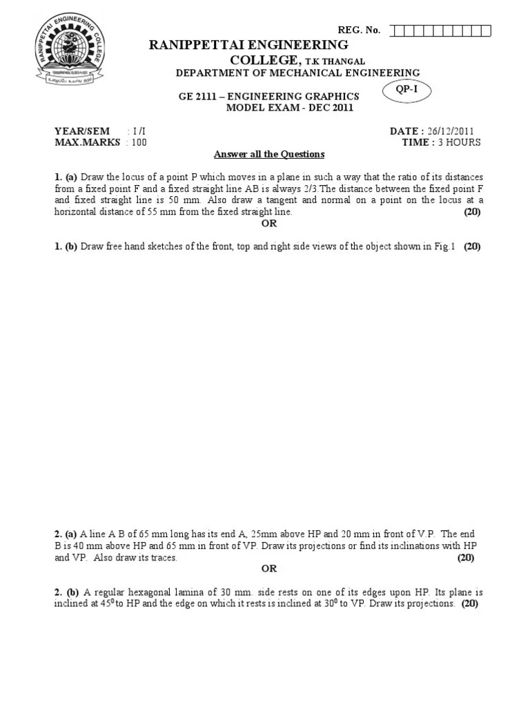 Is It Necessary To Master Engineering Drawing To Get Good