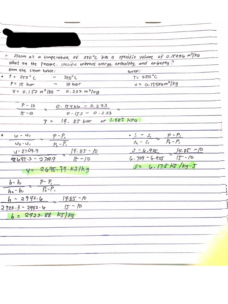 Thermodynamics Problem Solving | PDF