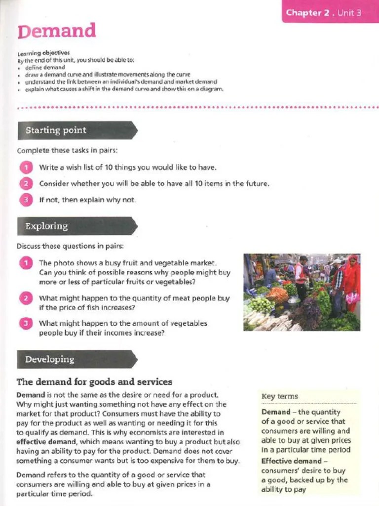 Chapter 7 Demand | PDF