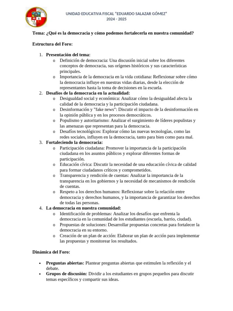 Semana 4 Refuerzo - Democracia | PDF