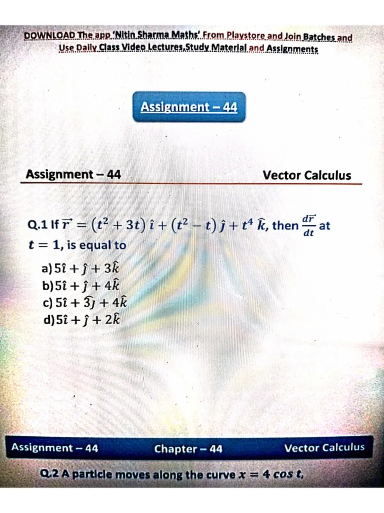 Vector Calculus | PDF