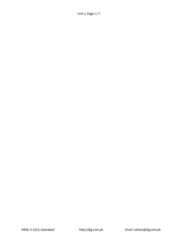 Notes 8th Class Computer CH-1 | PDF