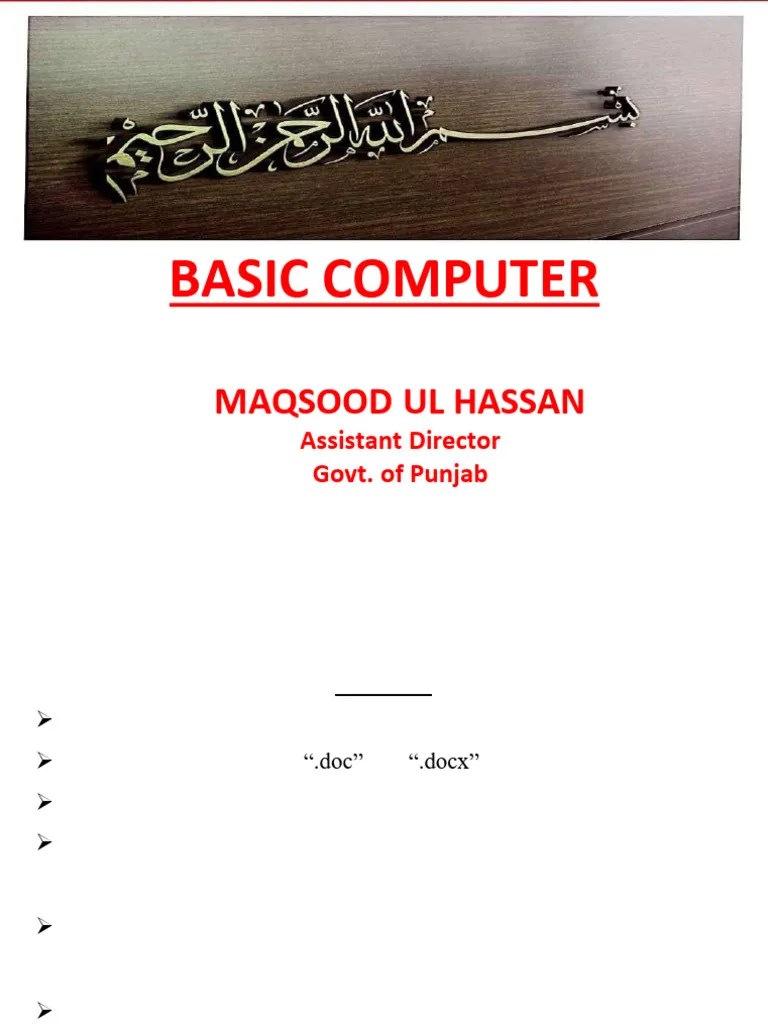 4. Computer | PDF