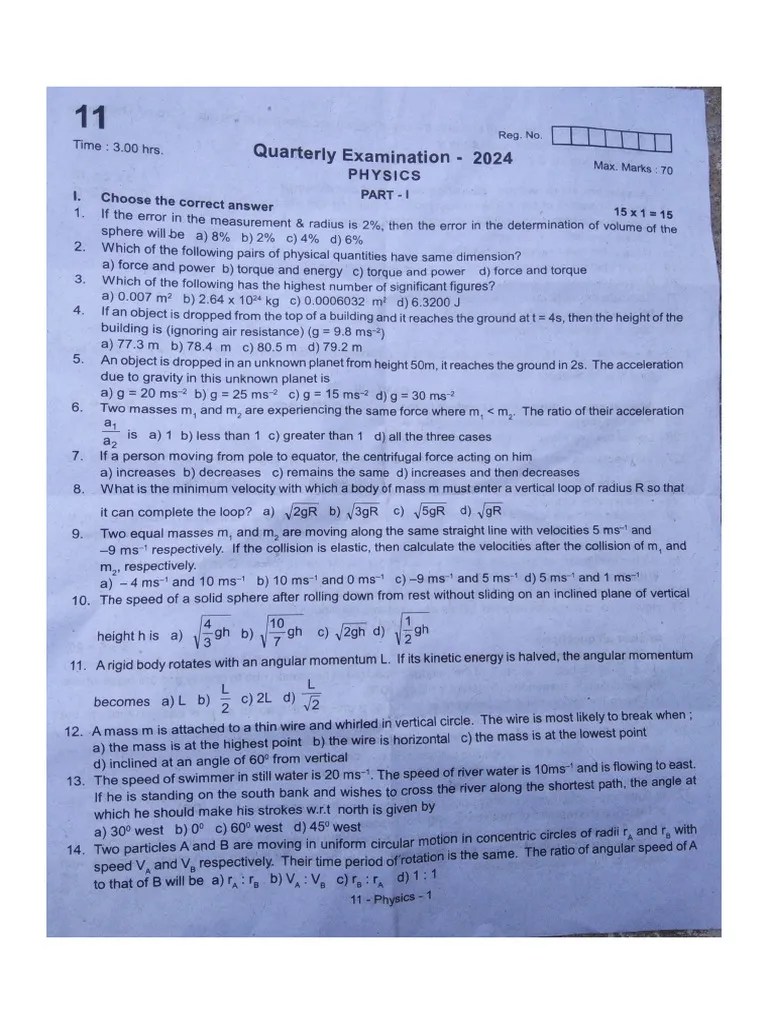 11th-Physics-Quarterly-Exam-2024-Original-Question-Paper-Tiruppur ...