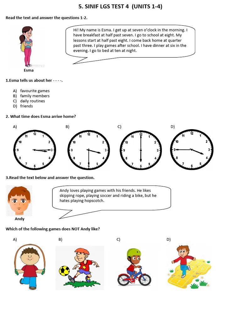 Sinif Lgs Test 4 Pdf