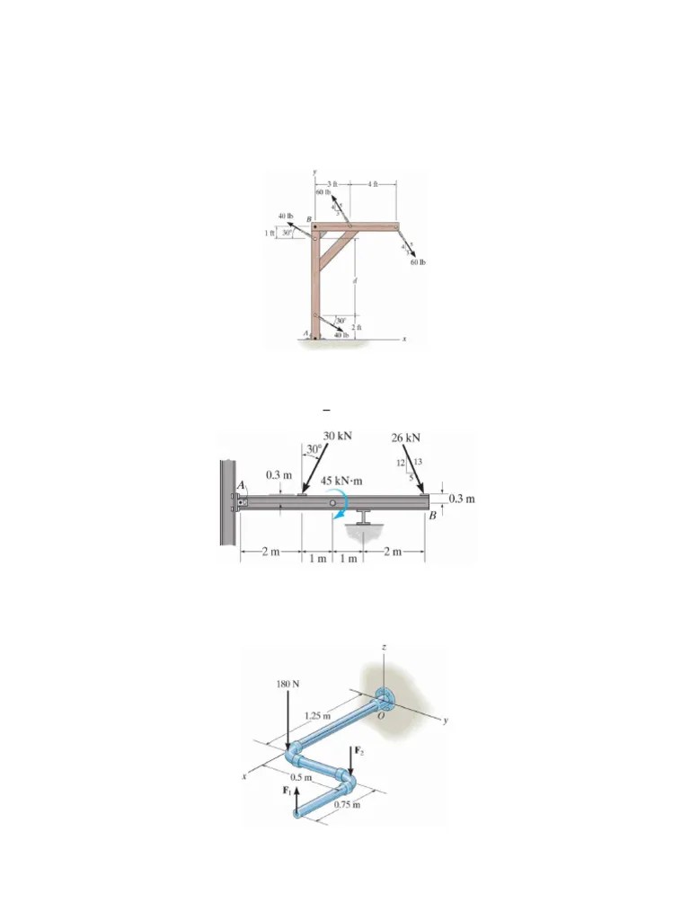 4 Moment Of A Couple And Equivalent Force-Couple System | PDF
