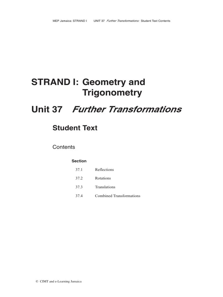 Transformations | PDF