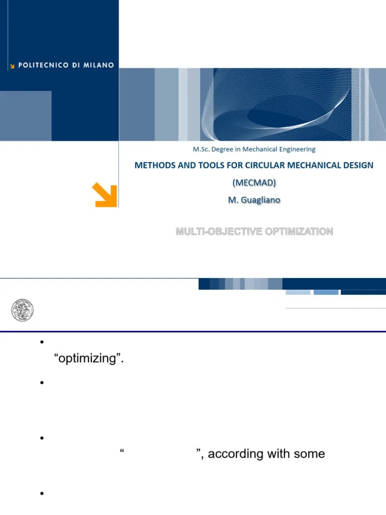 12 Multiobjective Optimization B | PDF