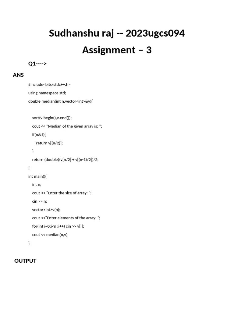 Assignment - 3 | PDF | Namespace | Computers