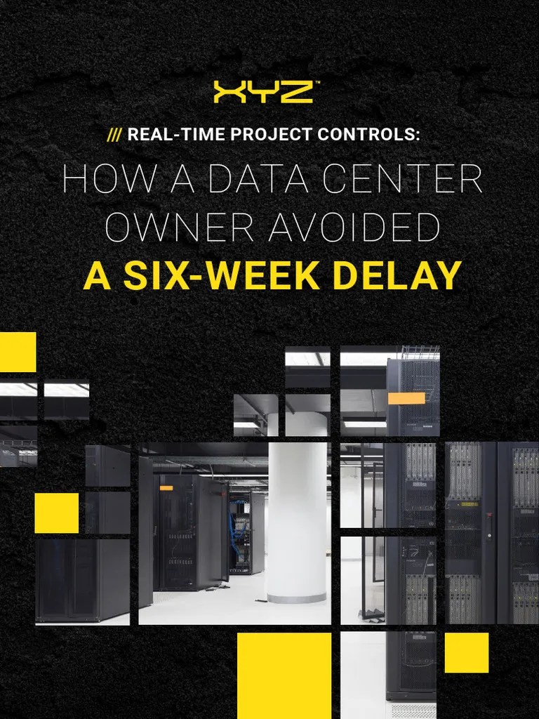 How A Data Center Owner Avoided A Six-Week Delay | PDF