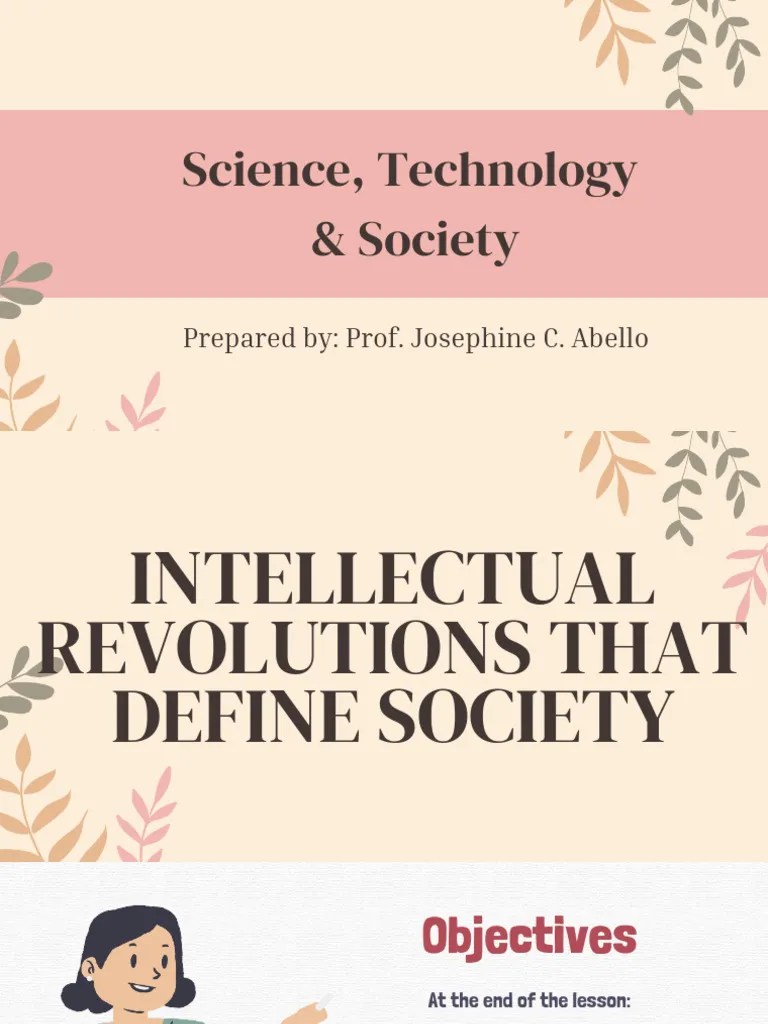 Lesson 1 Science Technology Society | PDF