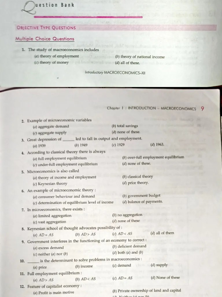 Introduction - Macroeconomics (Chapter 1) | PDF