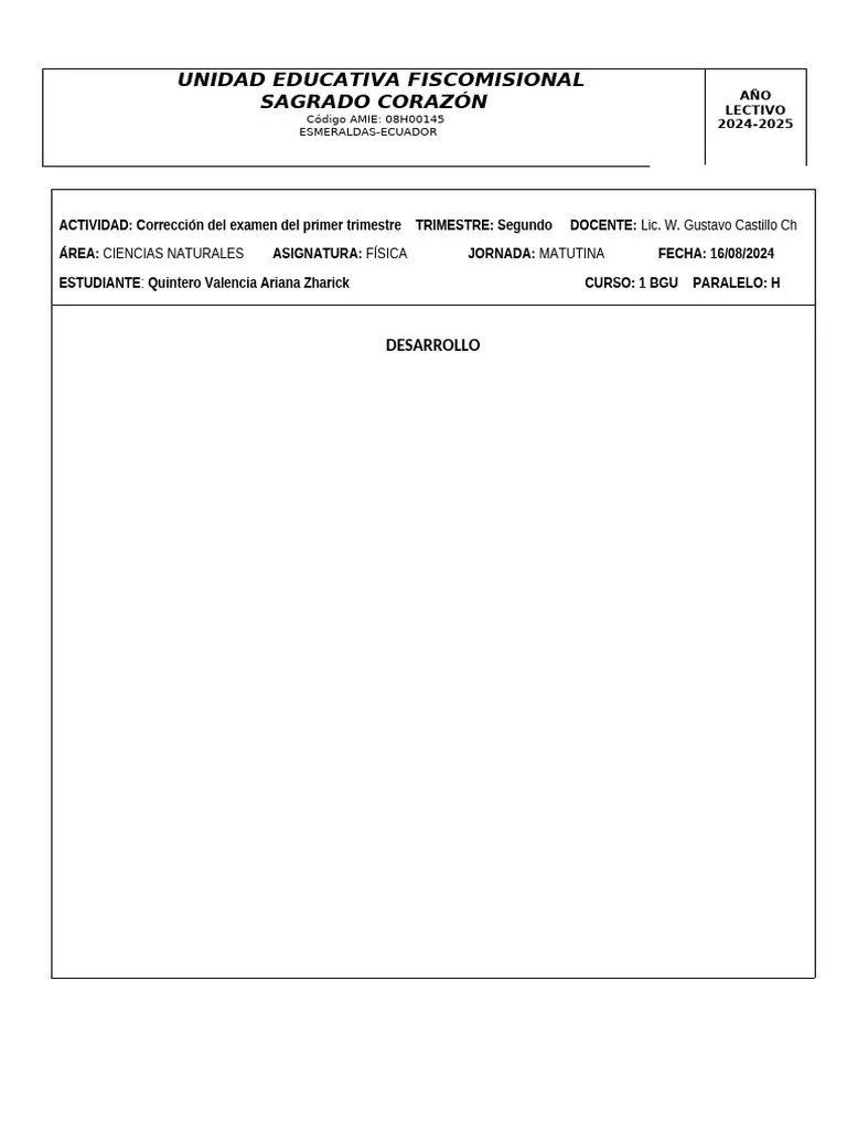 Correccion Fisica | PDF