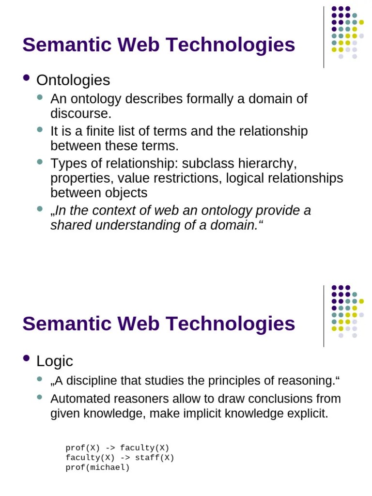 Semantic Web | PDF