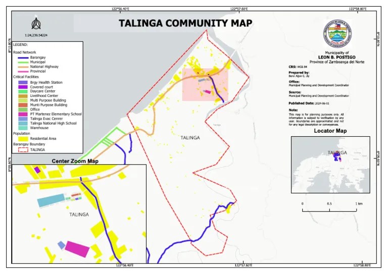 Talinga Community Map PDF 1