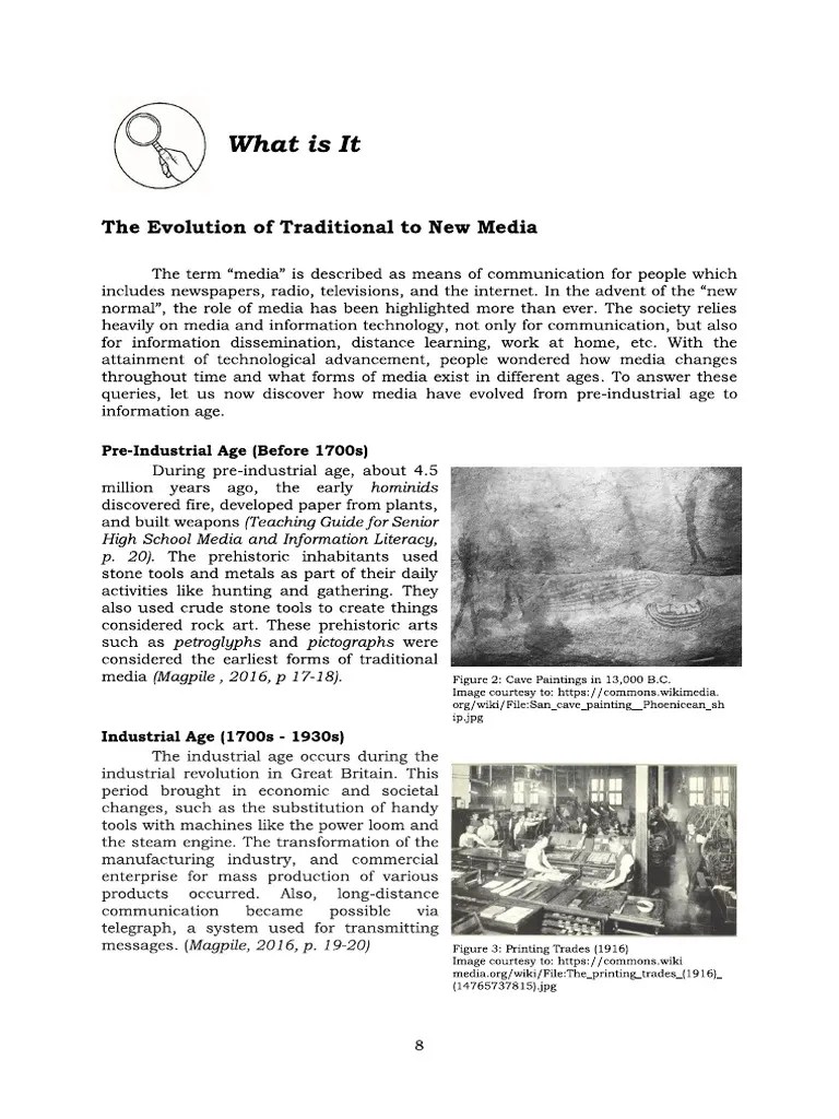 LESSON 2 The Evolution Of Traditional To New Media | PDF