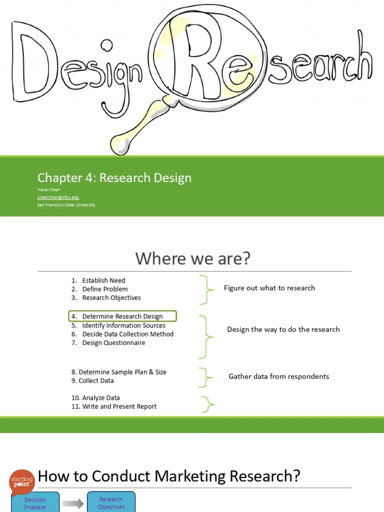 Chapter 4 Research Design | PDF