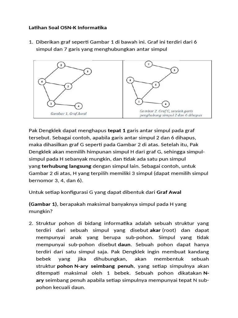 Latihan Soal Osn Pdf