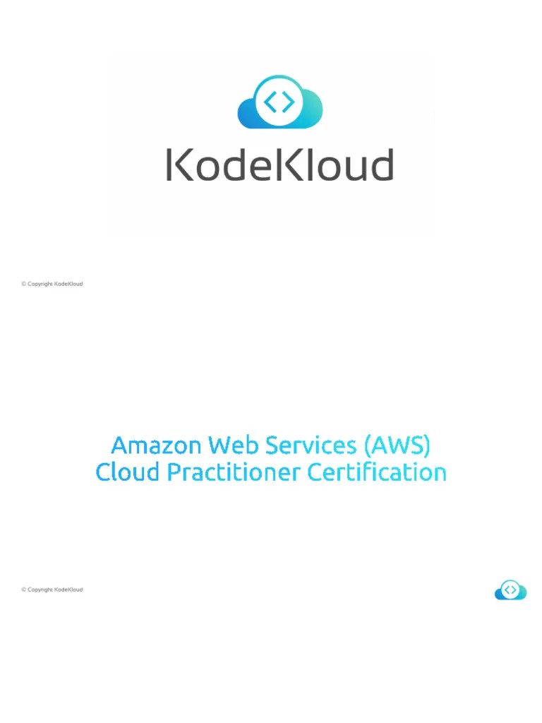 010 AWS Cloud Practitioner | PDF