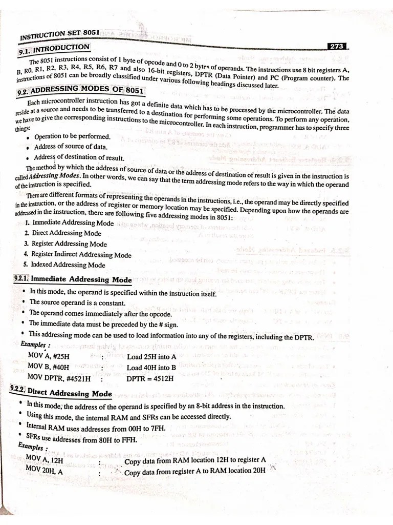 8051 Microcontroller | PDF