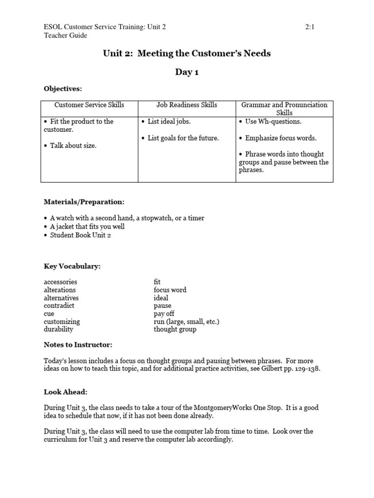 Customer Service | PDF