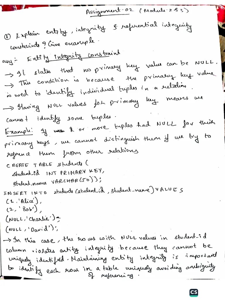 Dbms Imp Questions | PDF