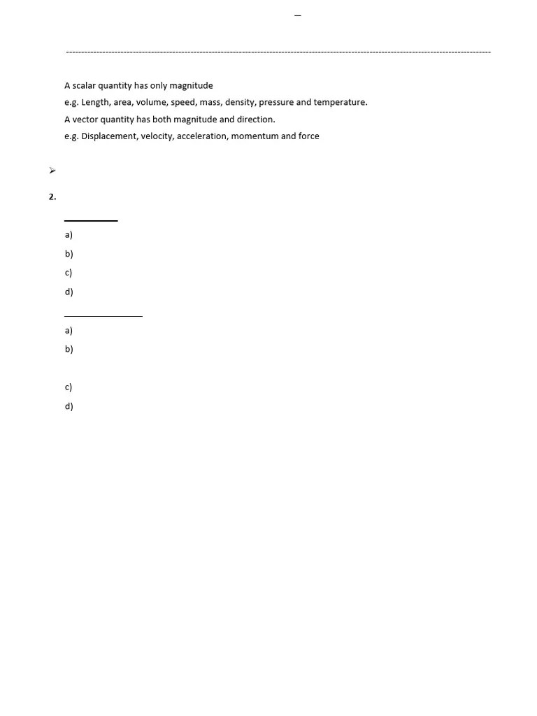 Class 9 -MOTION - Class Notes 1 | PDF