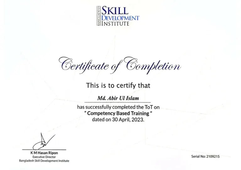 Competency Based Training | PDF