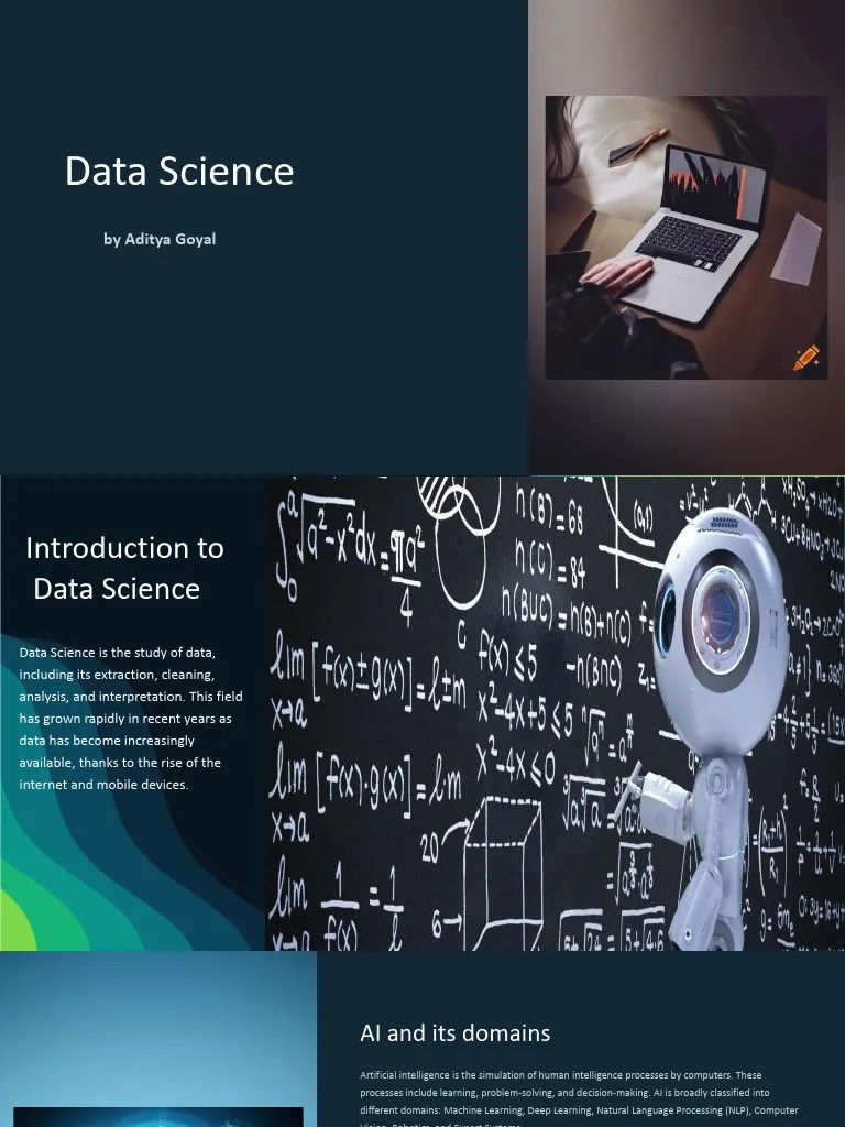 Introduction To Data Science | PDF