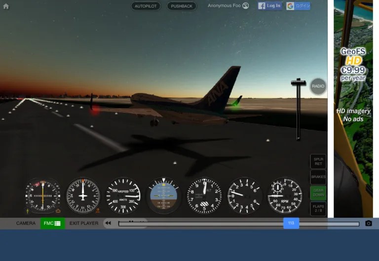 GeoFS - Fly In Your Web Browser | PDF