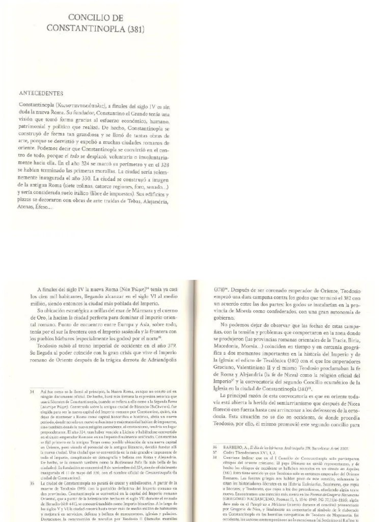 Concilio-de-constantinopla-381 | PDF