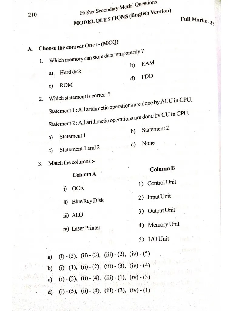 Computer Science ( Sem.-1 ) | PDF