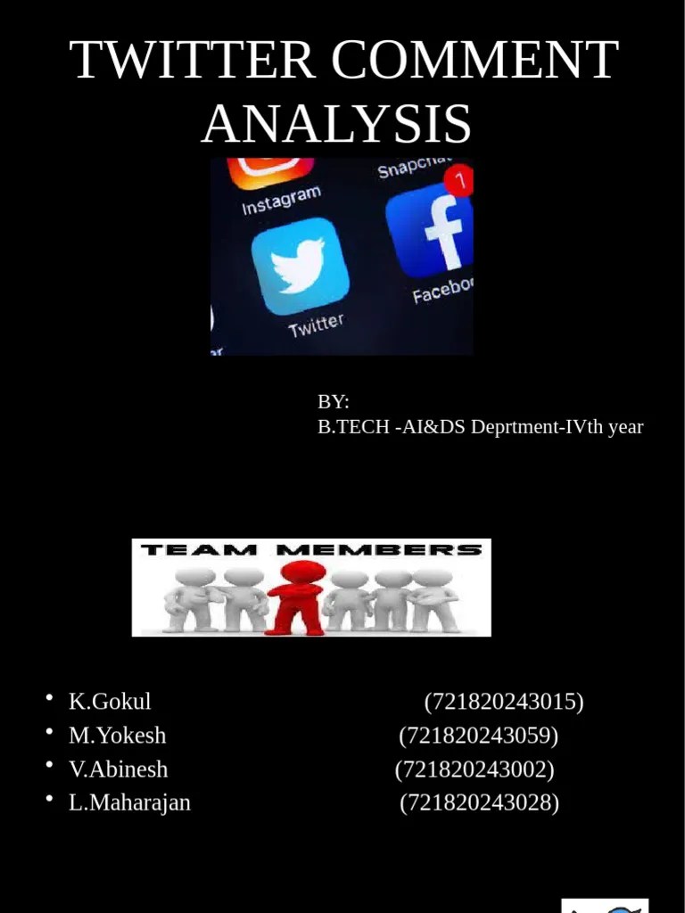 Twitter Sentimental Analysis Ppt - Copy | PDF